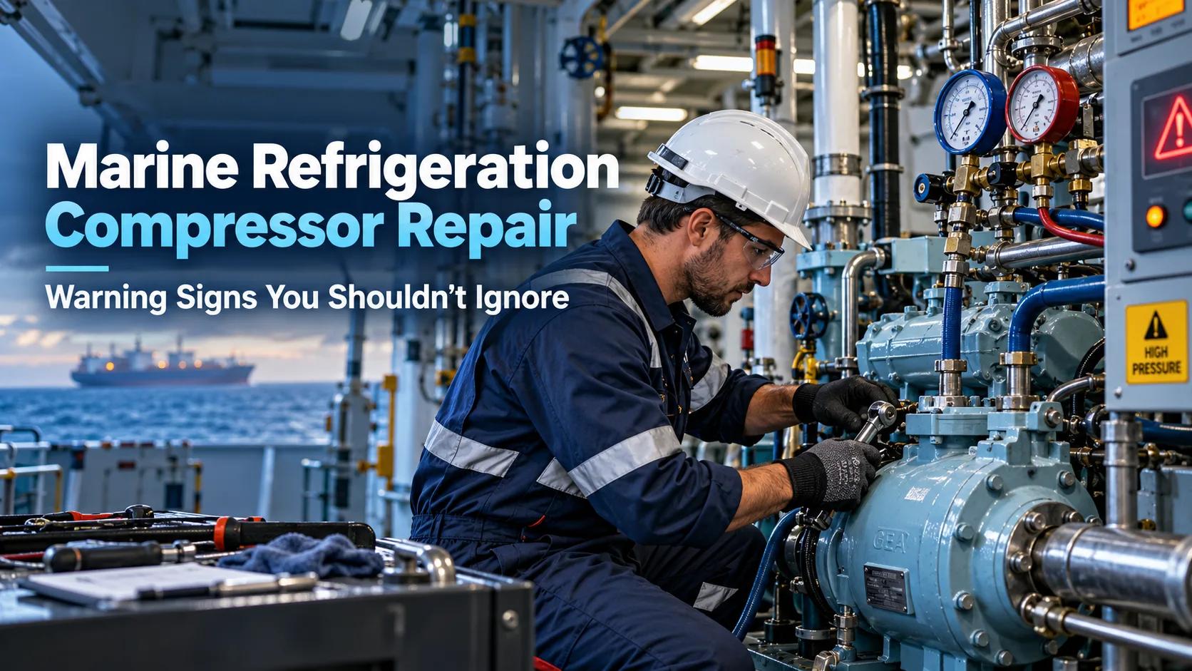 Marine Refrigeration Compressor Repair: Warning Signs You Shouldnât Ignore